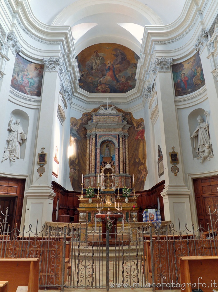 Rimini (Italy) - Presbytery and apse of the Church of San Bernardino